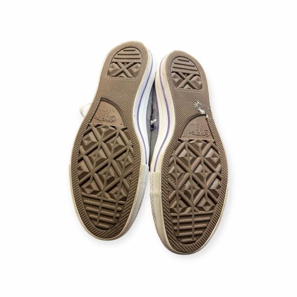 CONVERSE Women’s Gray & Purple Younique Low-Top Sneakers Size 7.5 - Picture 7 of 7